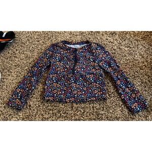 Simple Joys Long Sleeve Rash Guard Floral Pattern 5t